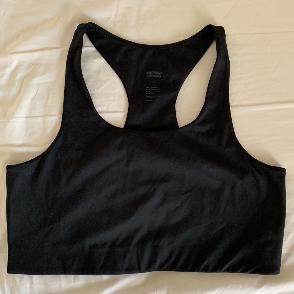 Girlfriend Collective Paloma bra in Black